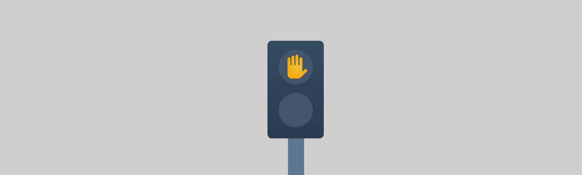 Traffic lights & pavement markings - What does this pedestrian signal mean?